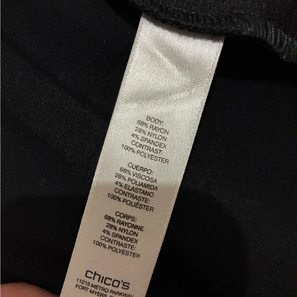 Chicos chic black